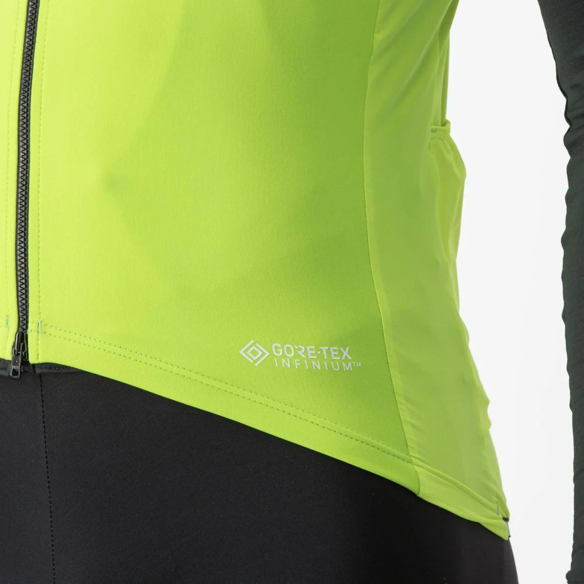 Castelli Squadra Stretch Men's Vest - Electric Lime/Dark Gray