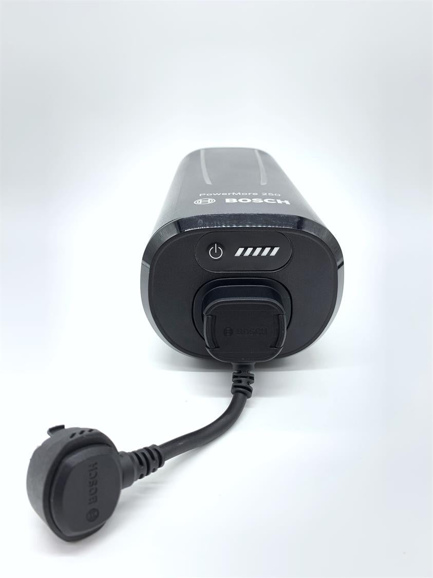 Cable laid towards the battery holder