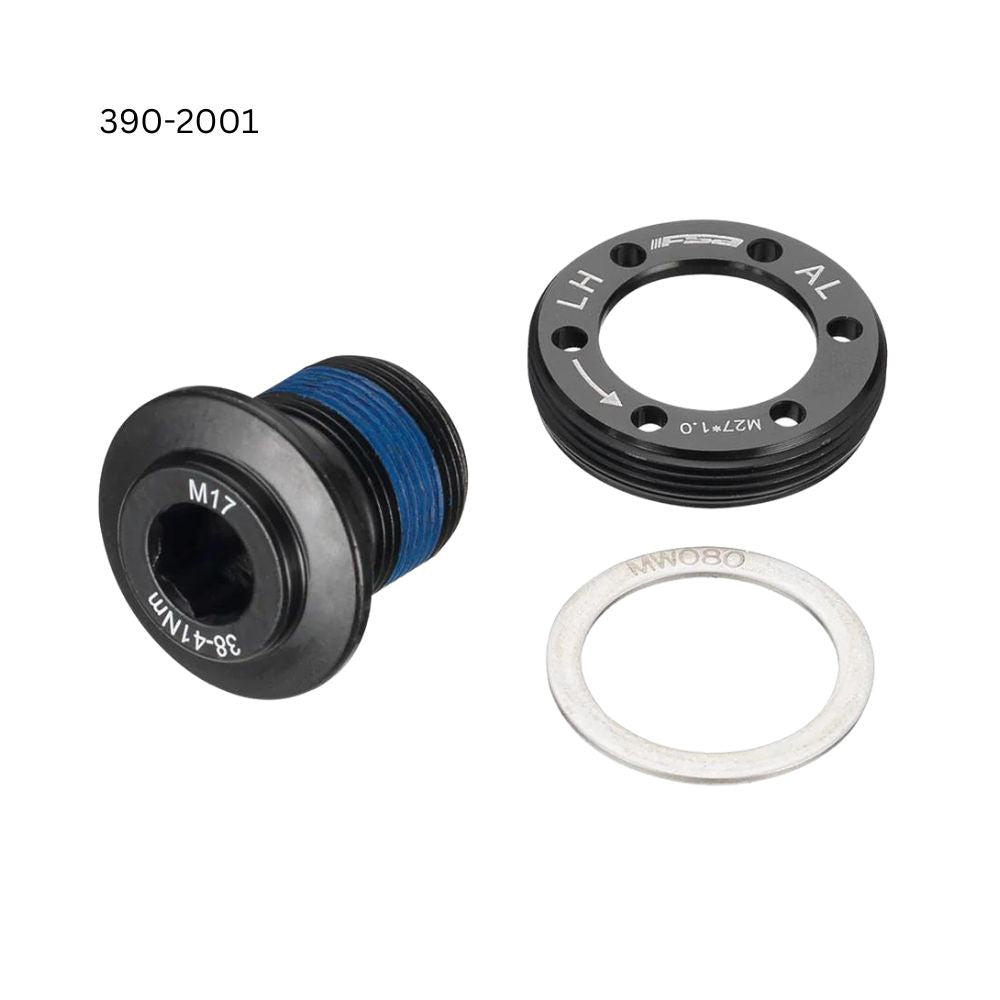 FSA - CRANK BOLTS AND EXTRACTOR CAPS - 24MM SPINDLE