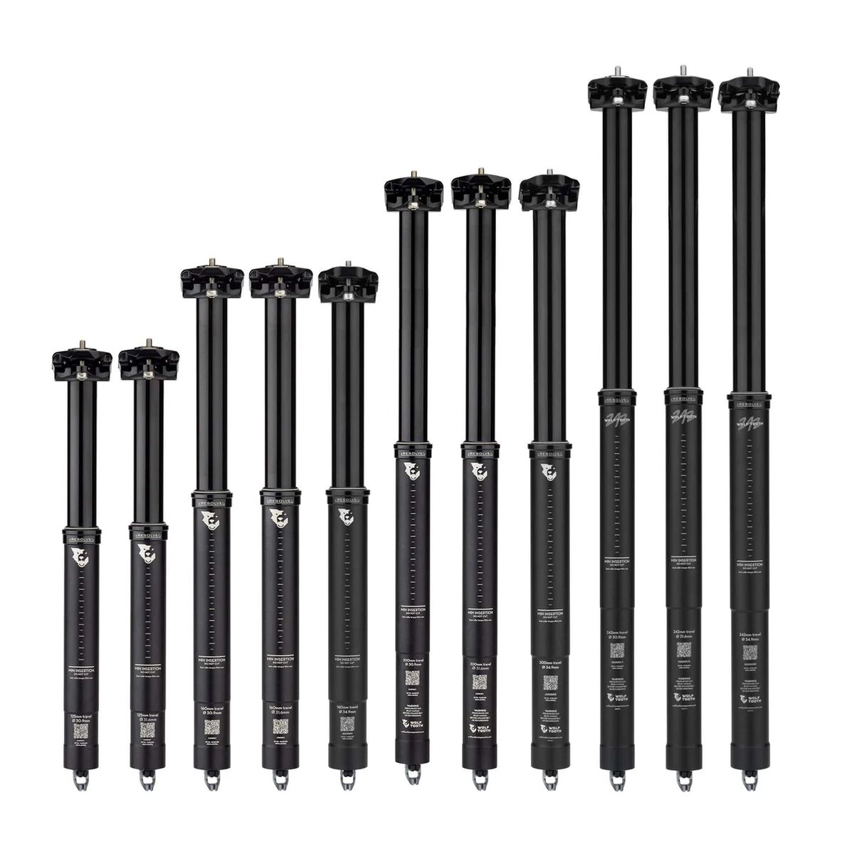 WOLF TOOTH - RESOLVE REV2 DROPPER POST - 34.9MM