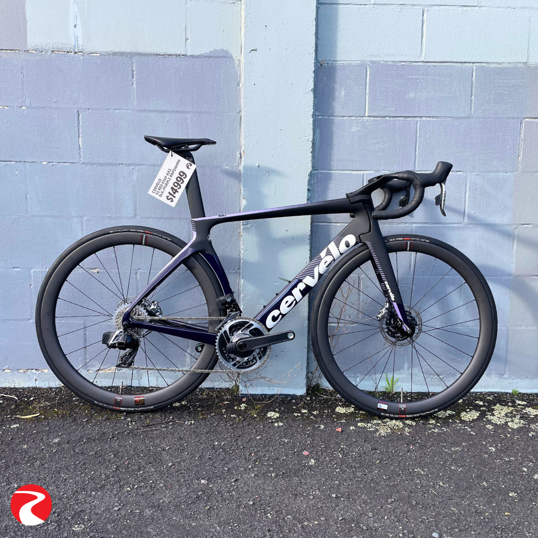 Cervelo S5 Red Etap AXS Road Bike - Dark/Light Purple