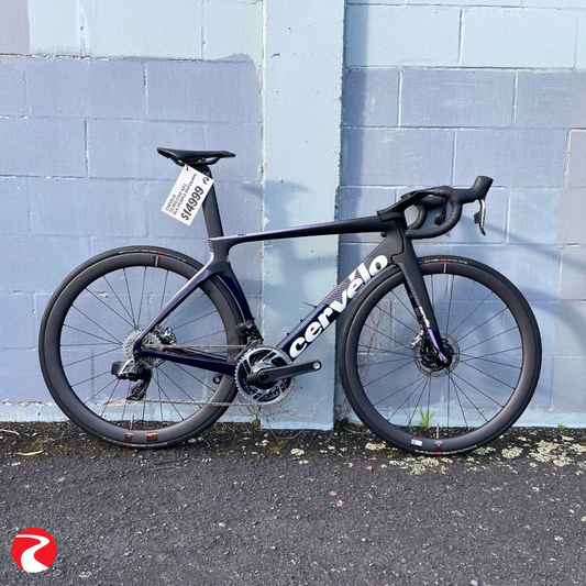 Cervelo S5 Red Etap AXS Road Bike - Dark/Light Purple
