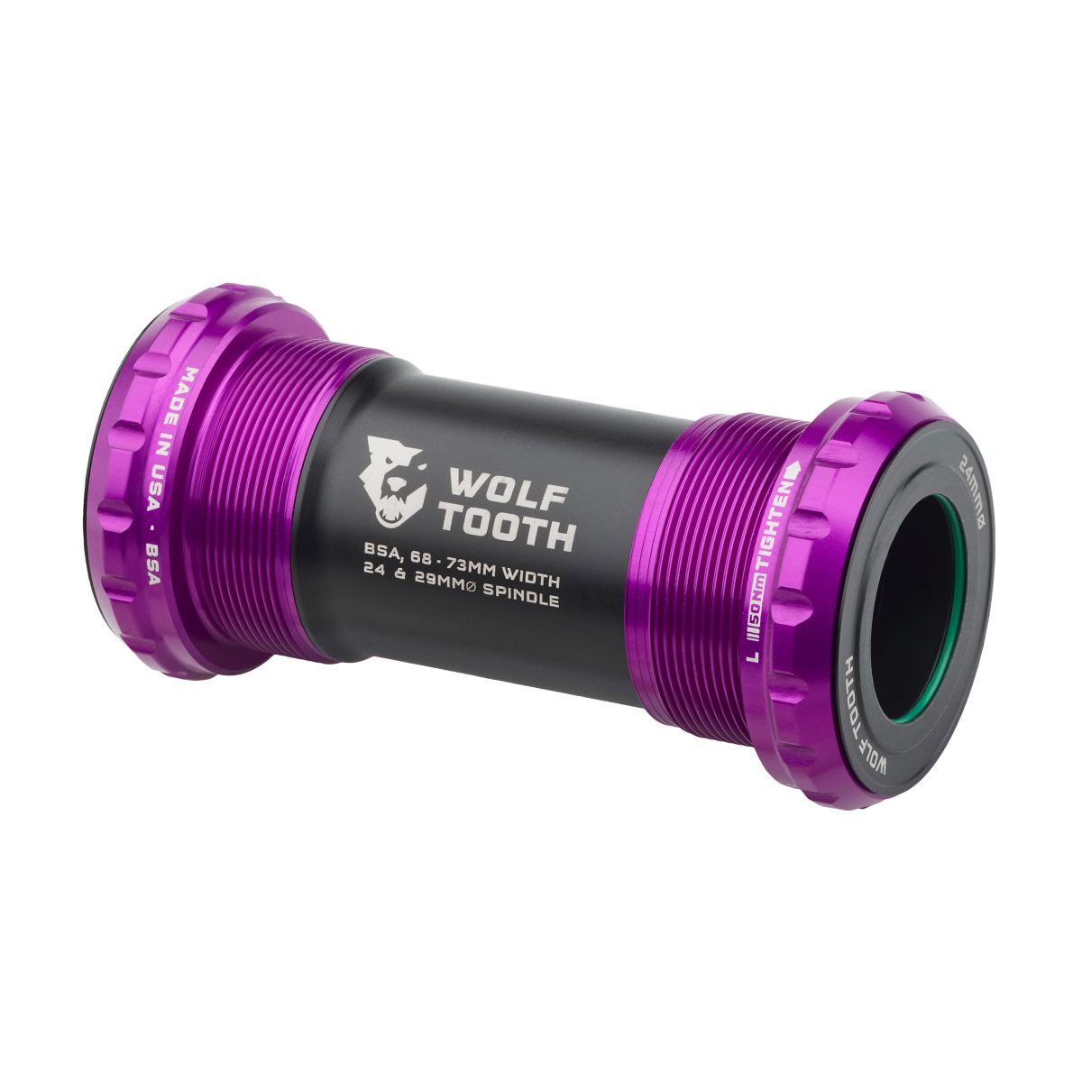 WOLF TOOTH BOTTOM BRACKET - BSA THREADED - 24MM SPINDLE