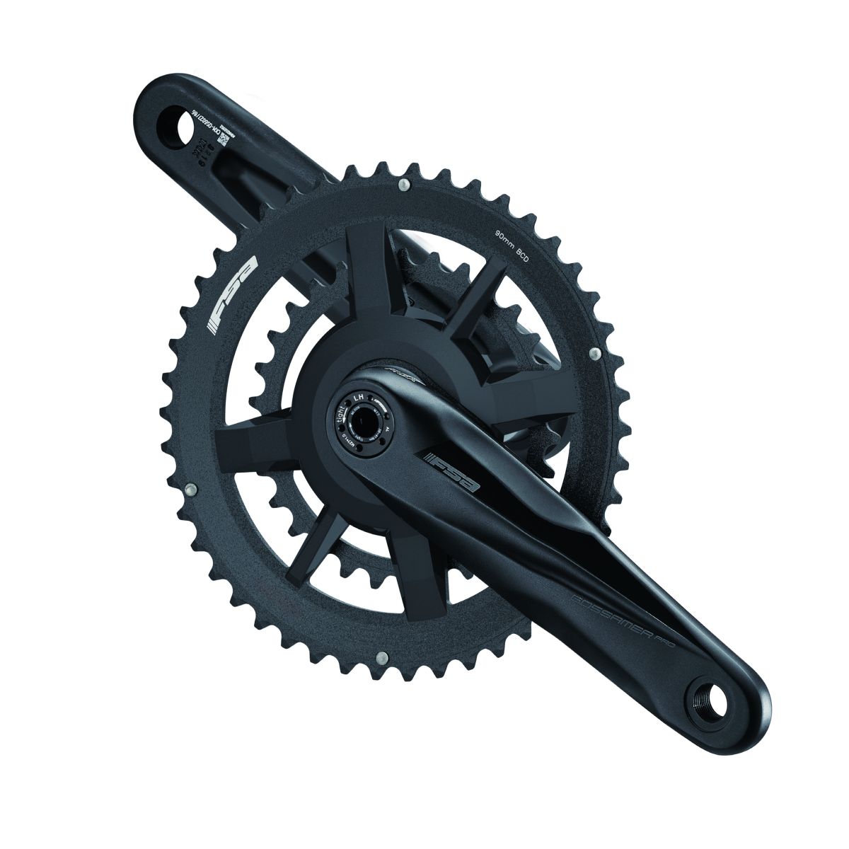 FSA - GOSSAMER PRO AGX+ 46/30 CRANKSET - 24MM SPINDLE