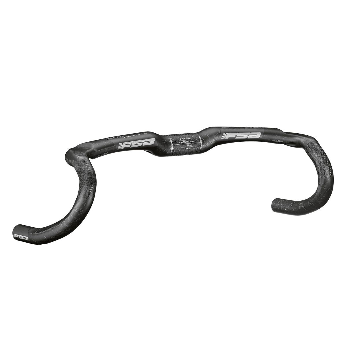 FSA - K-WING AGX CARBON INTERNAL ROUTING HANDLEBAR