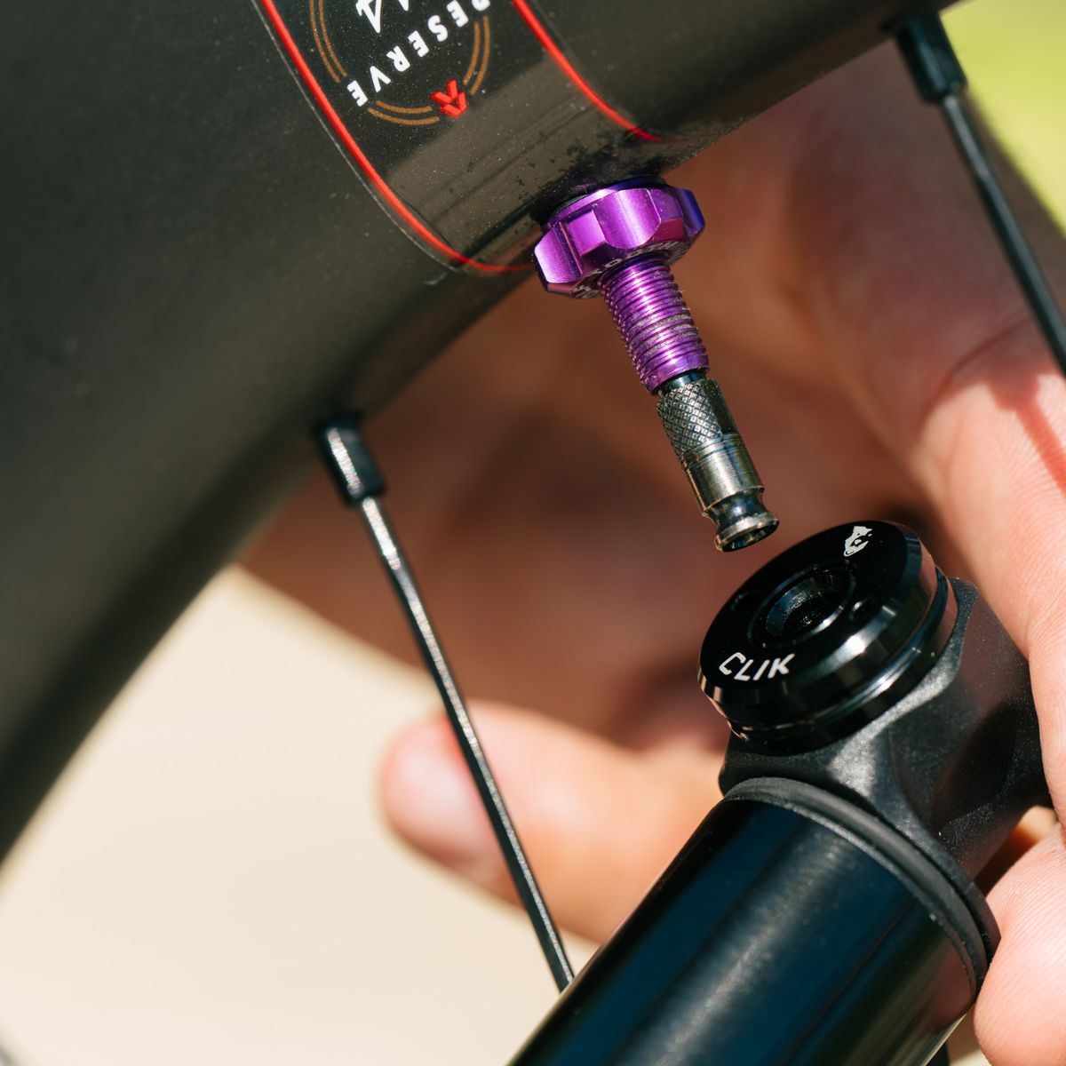 WOLF TOOTH - TUBELESS VALVE STEM KIT FOR CLIK VALVE - 60MM