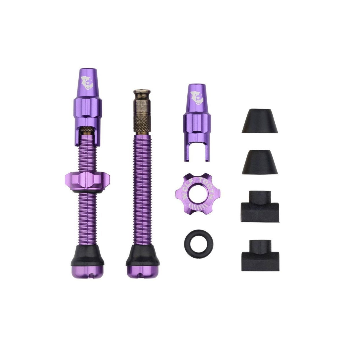 WOLF TOOTH - TUBELESS VALVE STEM KIT FOR CLIK VALVE - 44MM