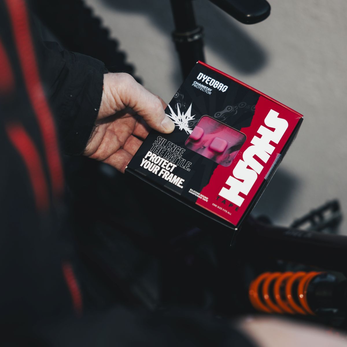 DYEDBRO - SHUSH CHAINSTAY PROTECTOR
