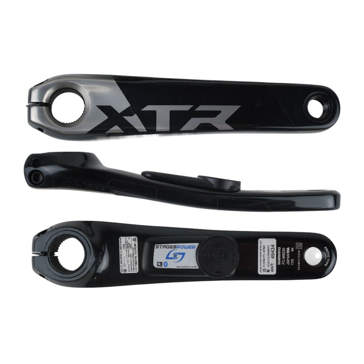 STAGES - XTR M9220 LEFT ARM POWER METER