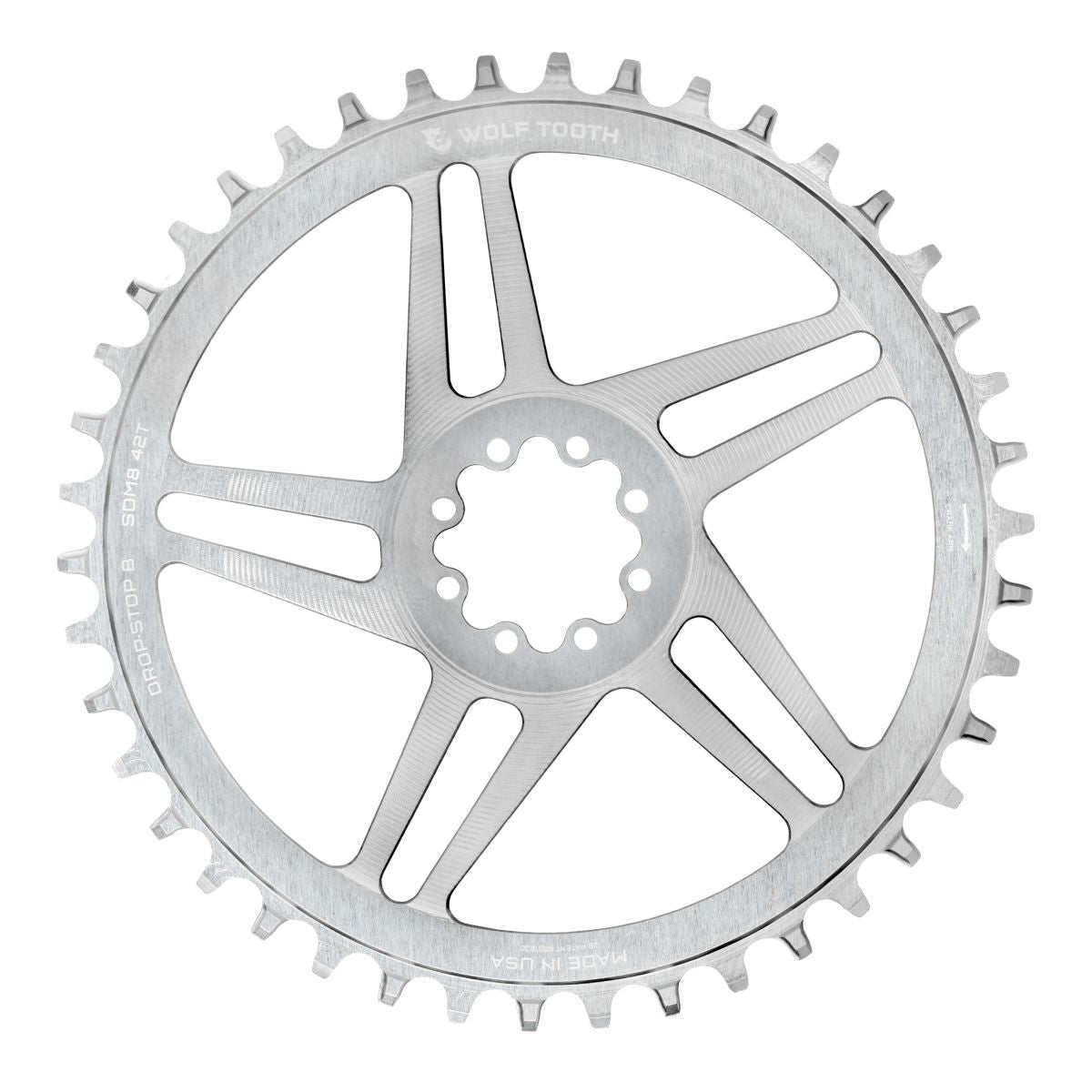 SRAM 8-BOLT DM DROP-STOP CHAINRING