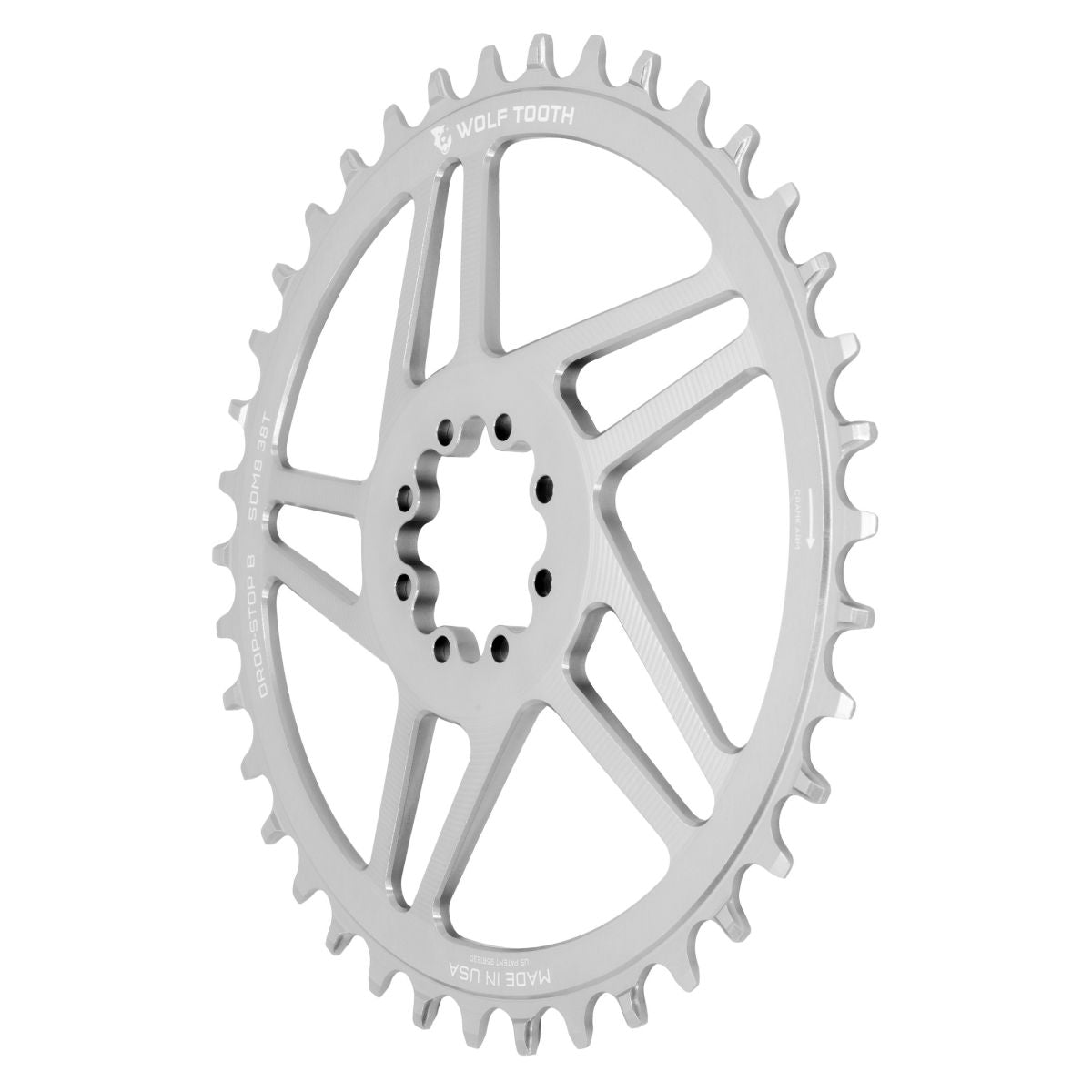 SRAM 8-BOLT DM DROP-STOP CHAINRING