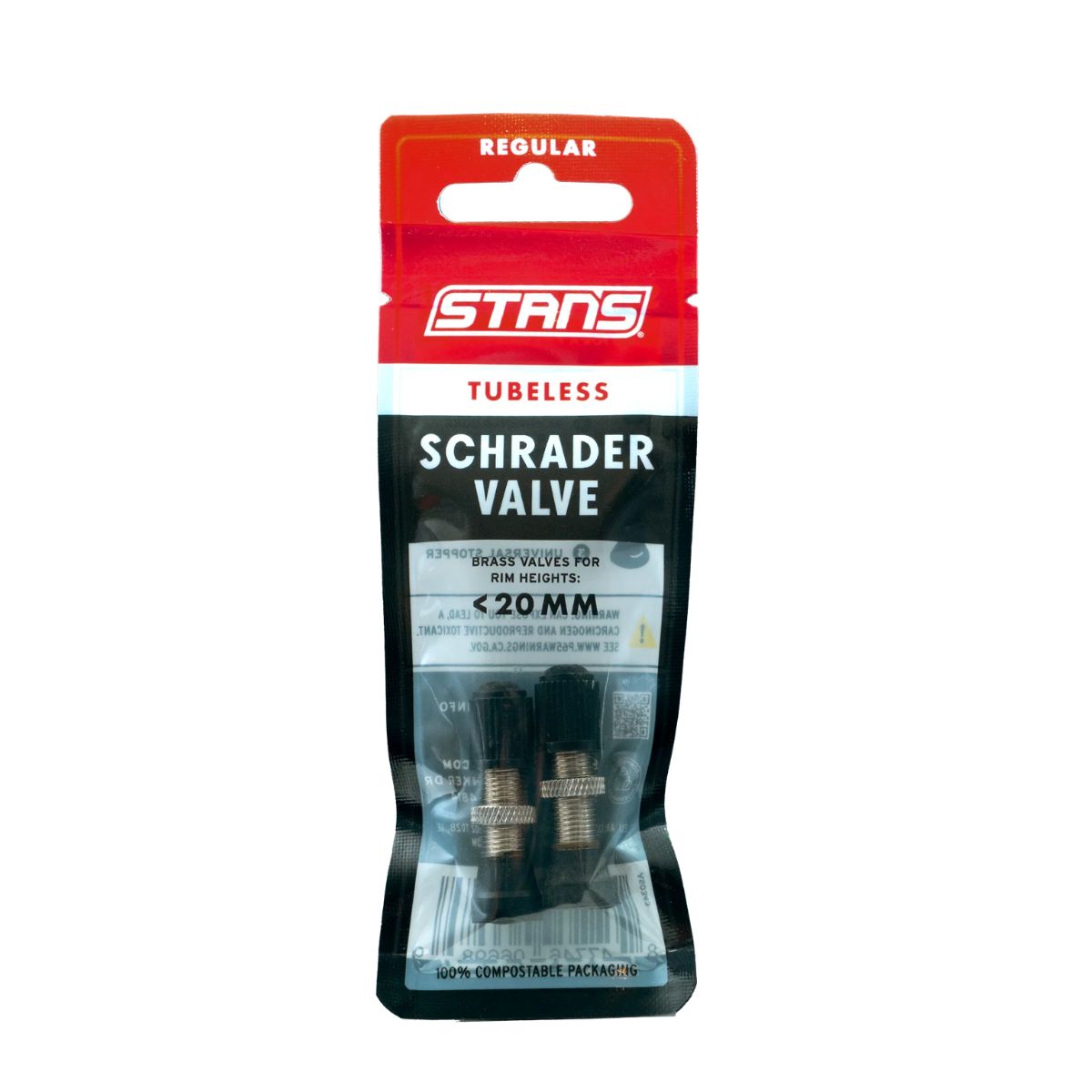 STAN'S NOTUBES - SCHRADER VALVE