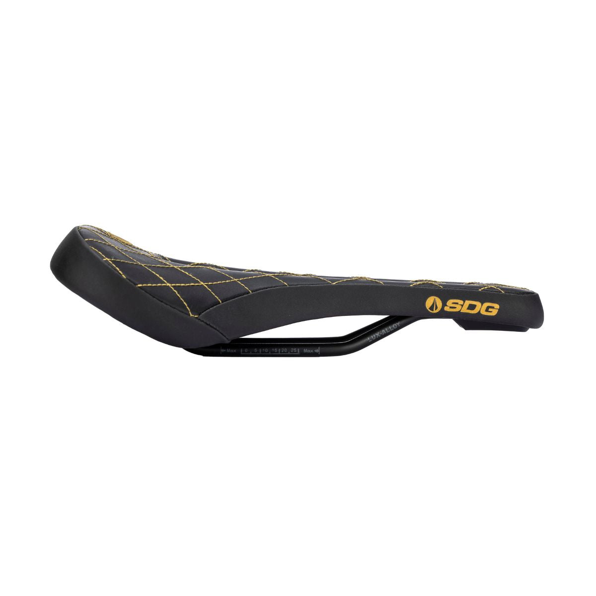 BEL AIR V3 MAX SADDLE - STITCHED LEATHER - LUX ALLOY RAIL