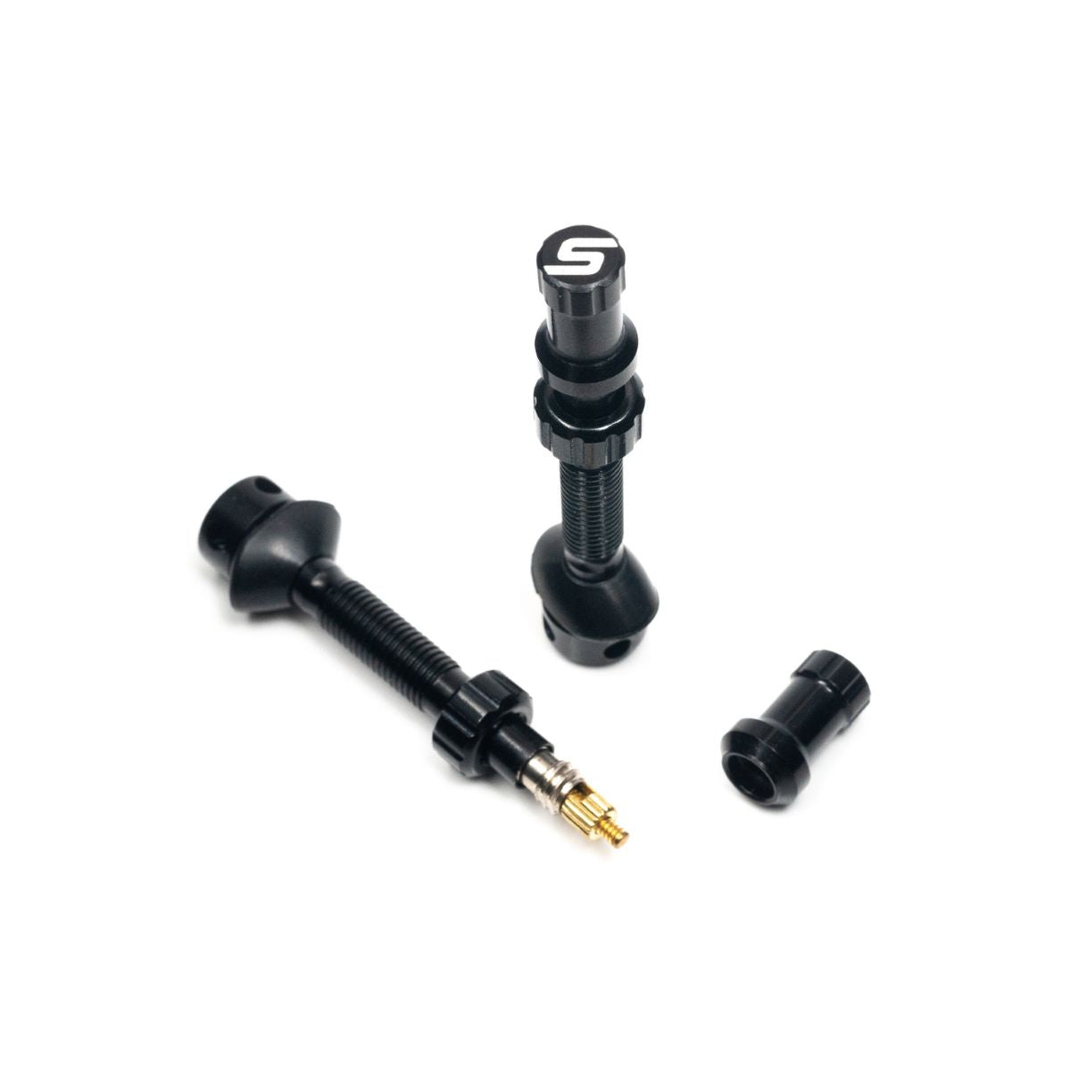 STAN'S ALLOY UNIVERSAL PLUS TUBELESS VALVE - DEEP 85 - 103MM LENGTH