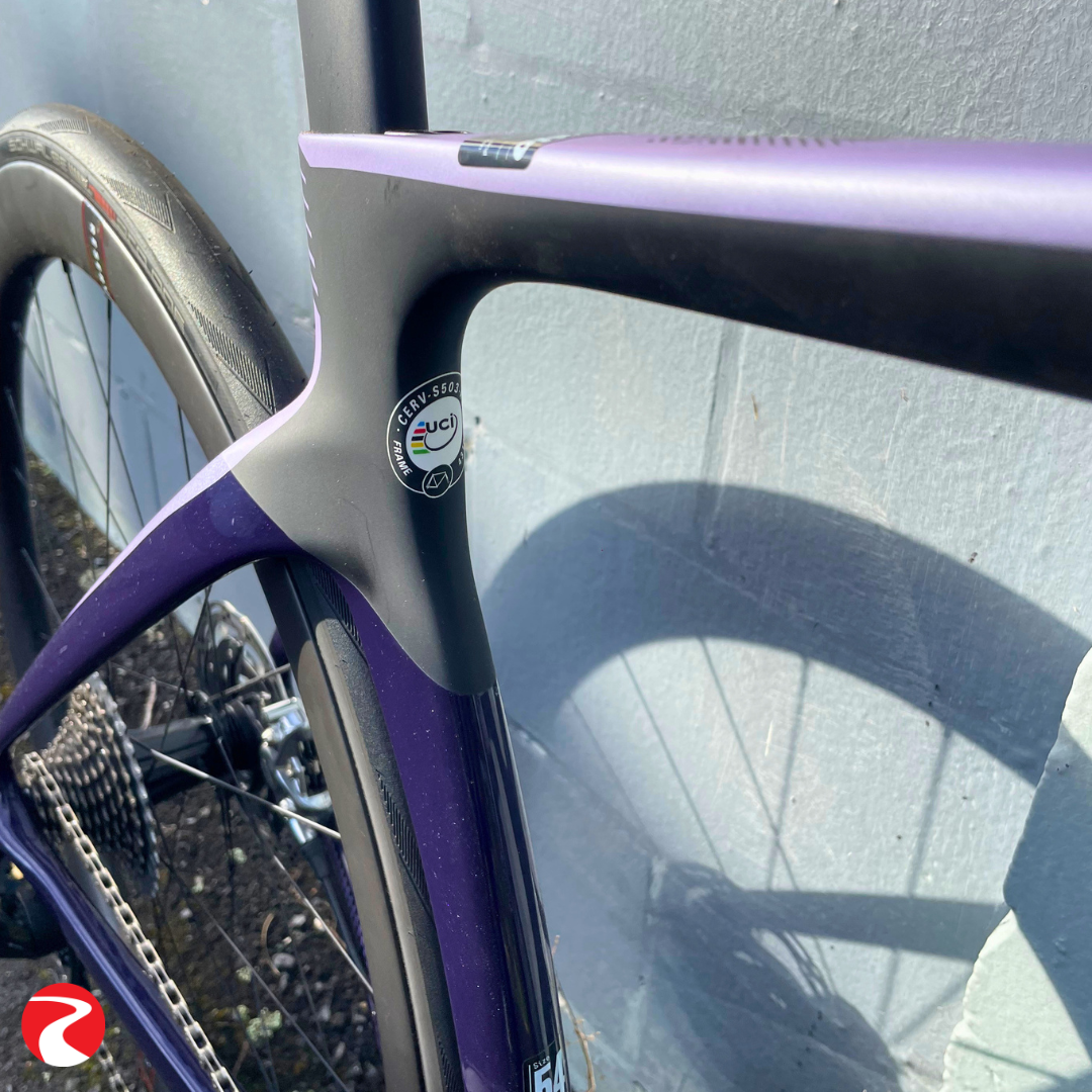 Cervelo S5 Red Etap AXS Road Bike - Dark/Light Purple