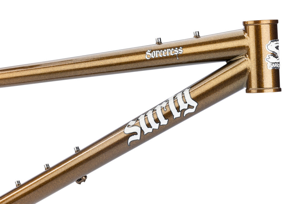 Surly Sorceress frame Hot Honey Bling