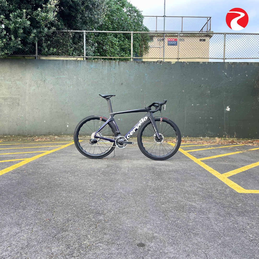 Cervelo S5 Red Etap AXS Road Bike - Dark/Light Purple