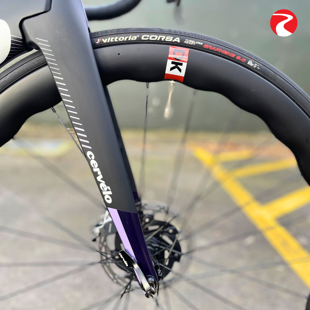 Cervelo S5 Red Etap AXS Road Bike - Dark/Light Purple