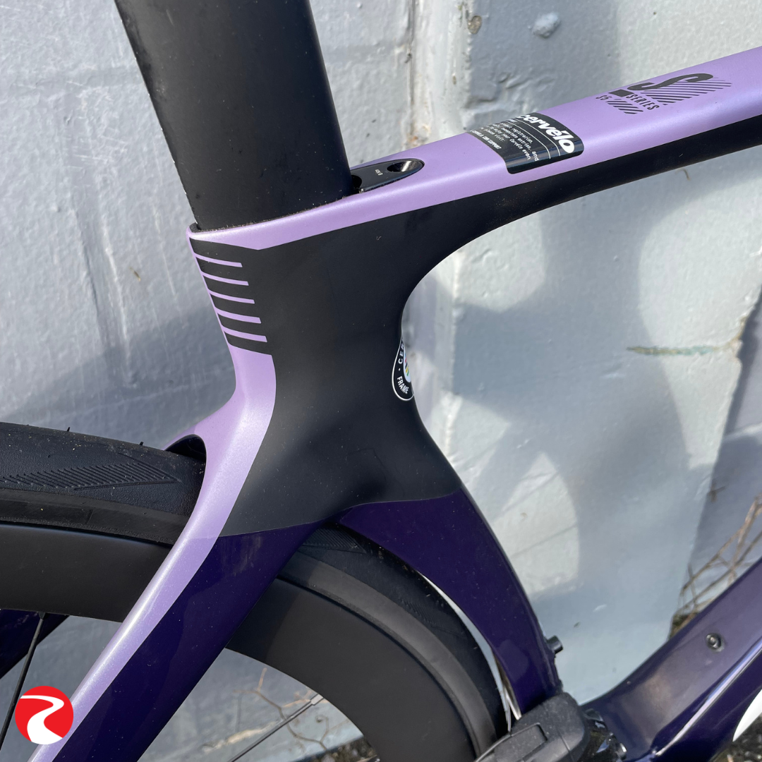 Cervelo S5 Red Etap AXS Road Bike - Dark/Light Purple