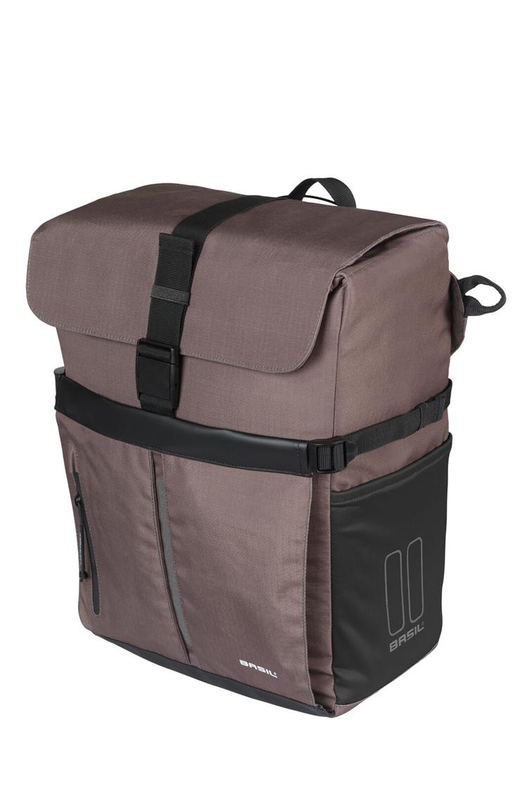 18429 Basil Move commuter bicycle bag MIK studs br