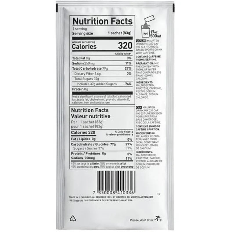 Maurten Drink Mix 320 Caf 100 -Single-
