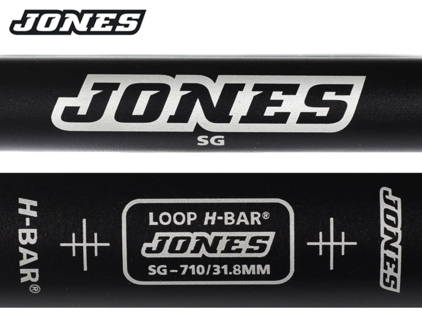 Jones H-Bar SG Loop Alloy / 710mm Black