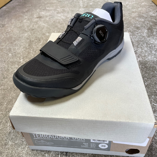 Giro Terradura Boa Womans Sample Blk 39