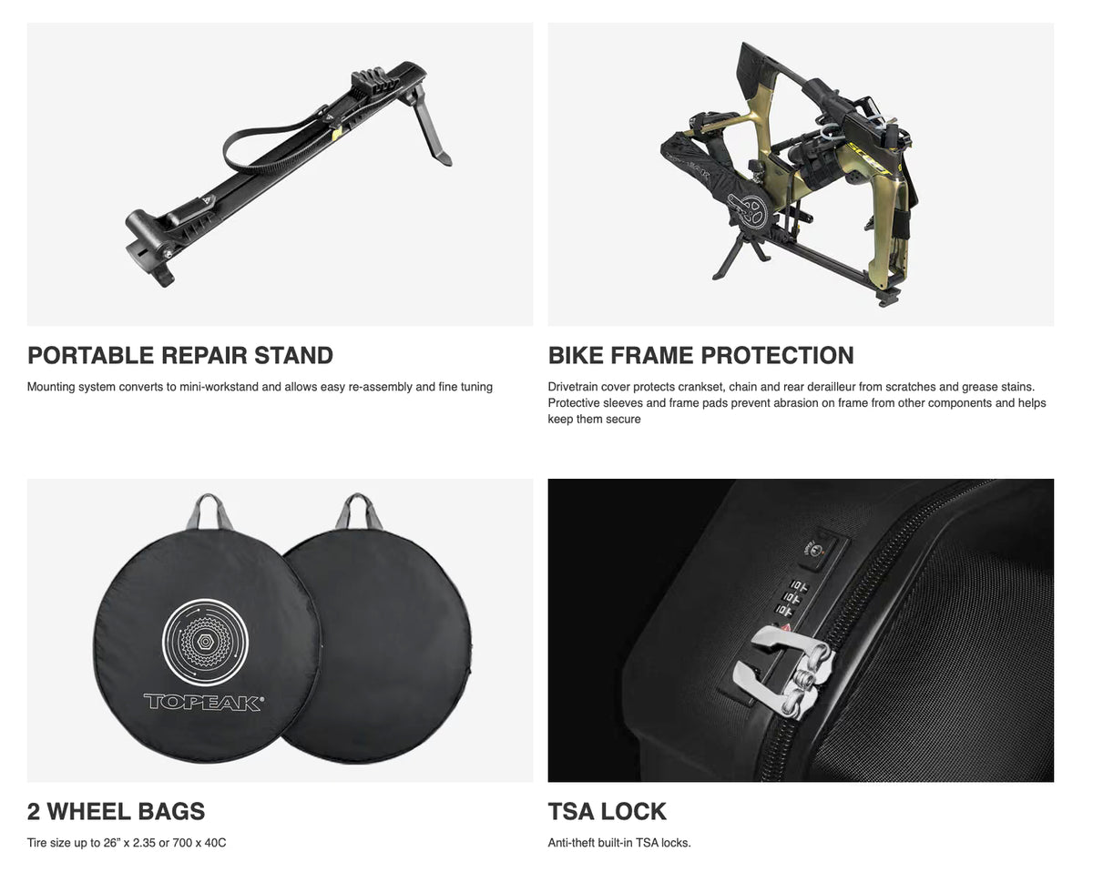 Topeak Pakgo TT Bike Travel Case