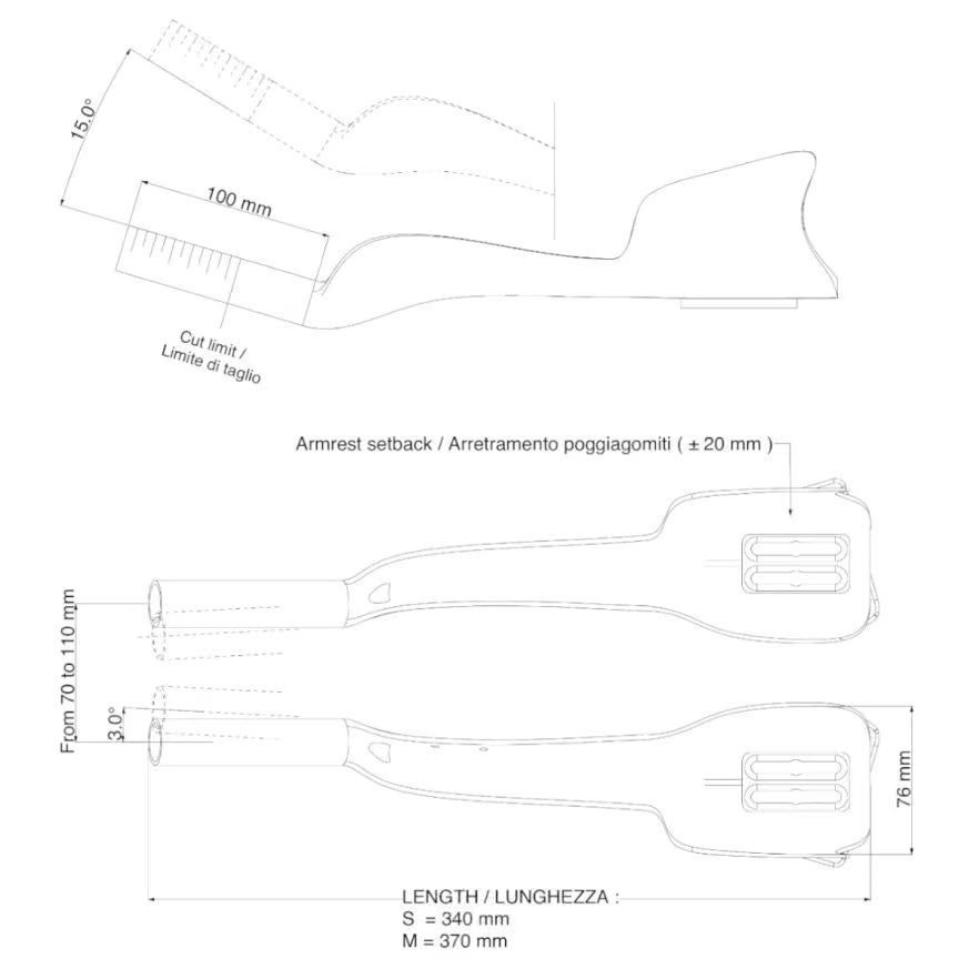Deda Jet2 Carbon Extensions
