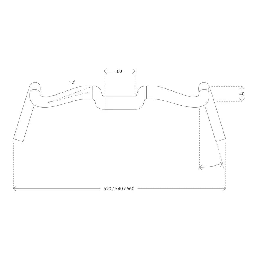 Deda Gera Carbon Gravel Handlebar