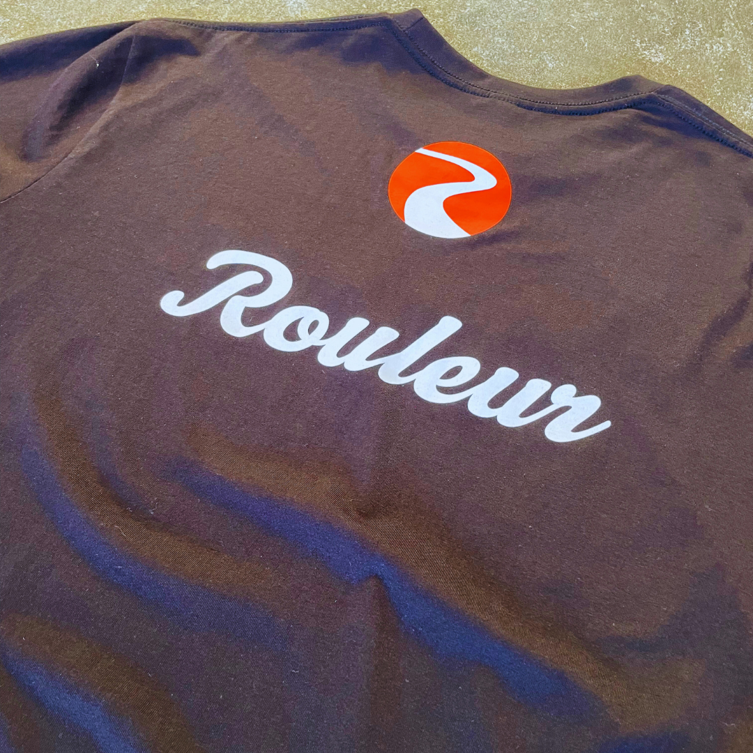 Rouleur Casual Clothing Tee with Logo Mens Black