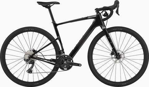 Cannondale Topstone Carbon 3 L - Tinted Black w/ White