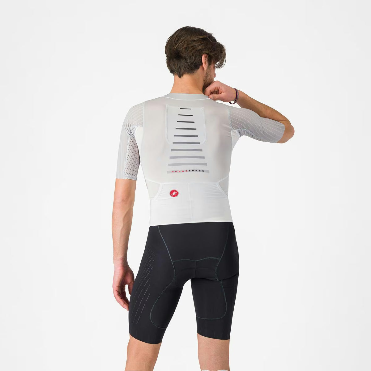 Castelli Free Sanremo 3 Tri Suit Short Sleeve Men's Black