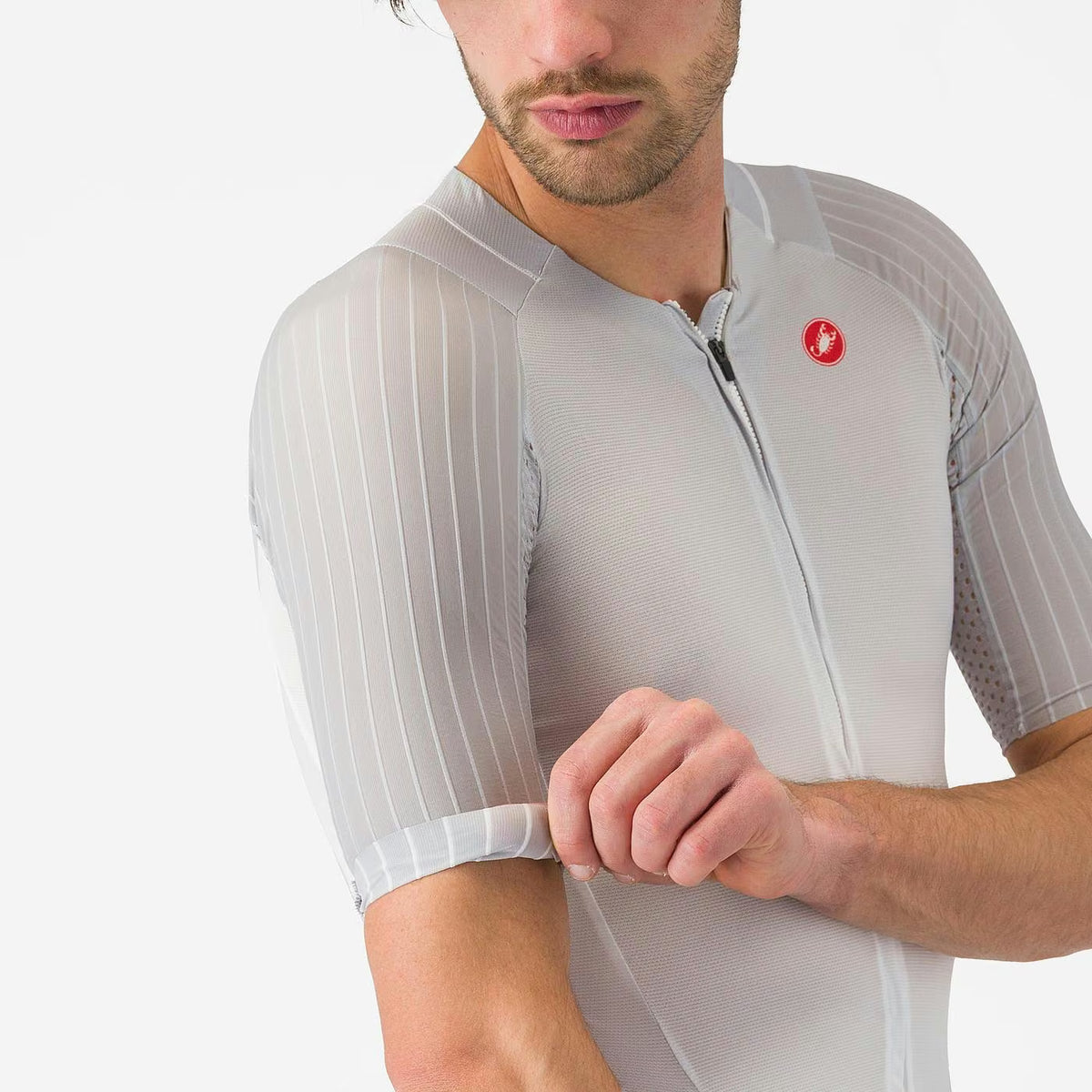 Castelli Free Sanremo 3 Tri Suit Short Sleeve Men's Black
