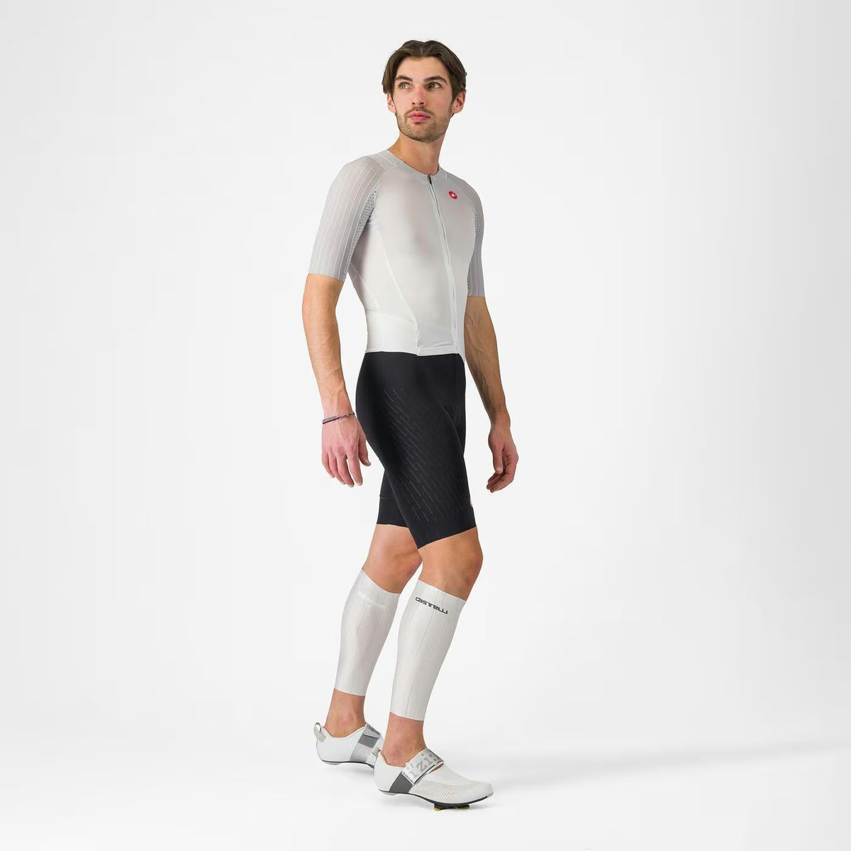 Castelli Free Sanremo 3 Tri Suit Short Sleeve Men's Black