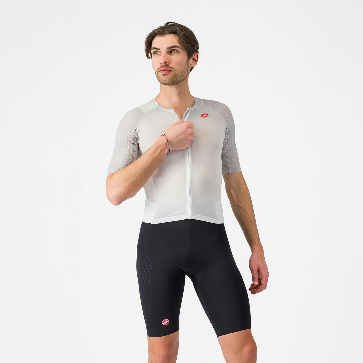 Castelli Free Sanremo 3 Tri Suit Short Sleeve Men's Black