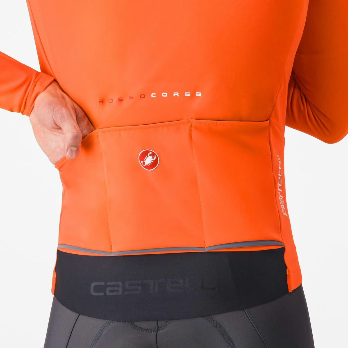 Castelli Perfetto Air Jacket Men's Brilliant Orange