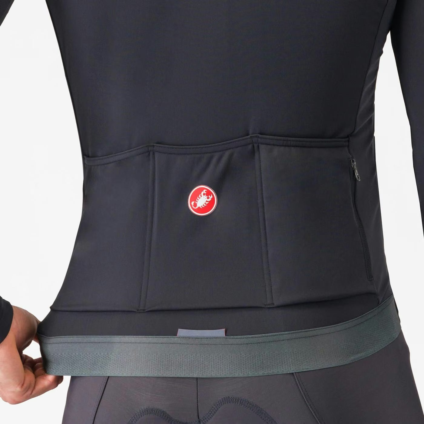 Castelli Espresso Thermal Jersey Men's Deep Bordeaux