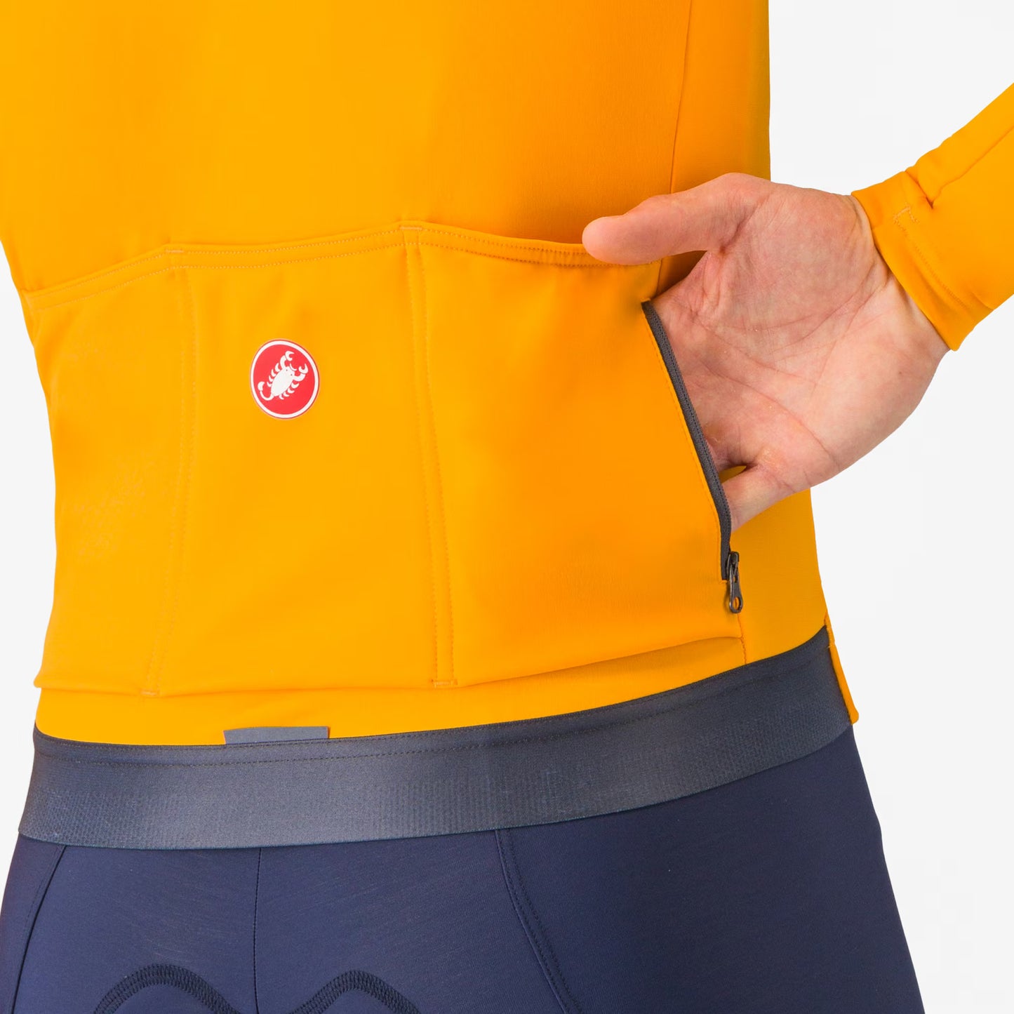 Castelli Espresso Thermal Jersey Men's Deep Bordeaux