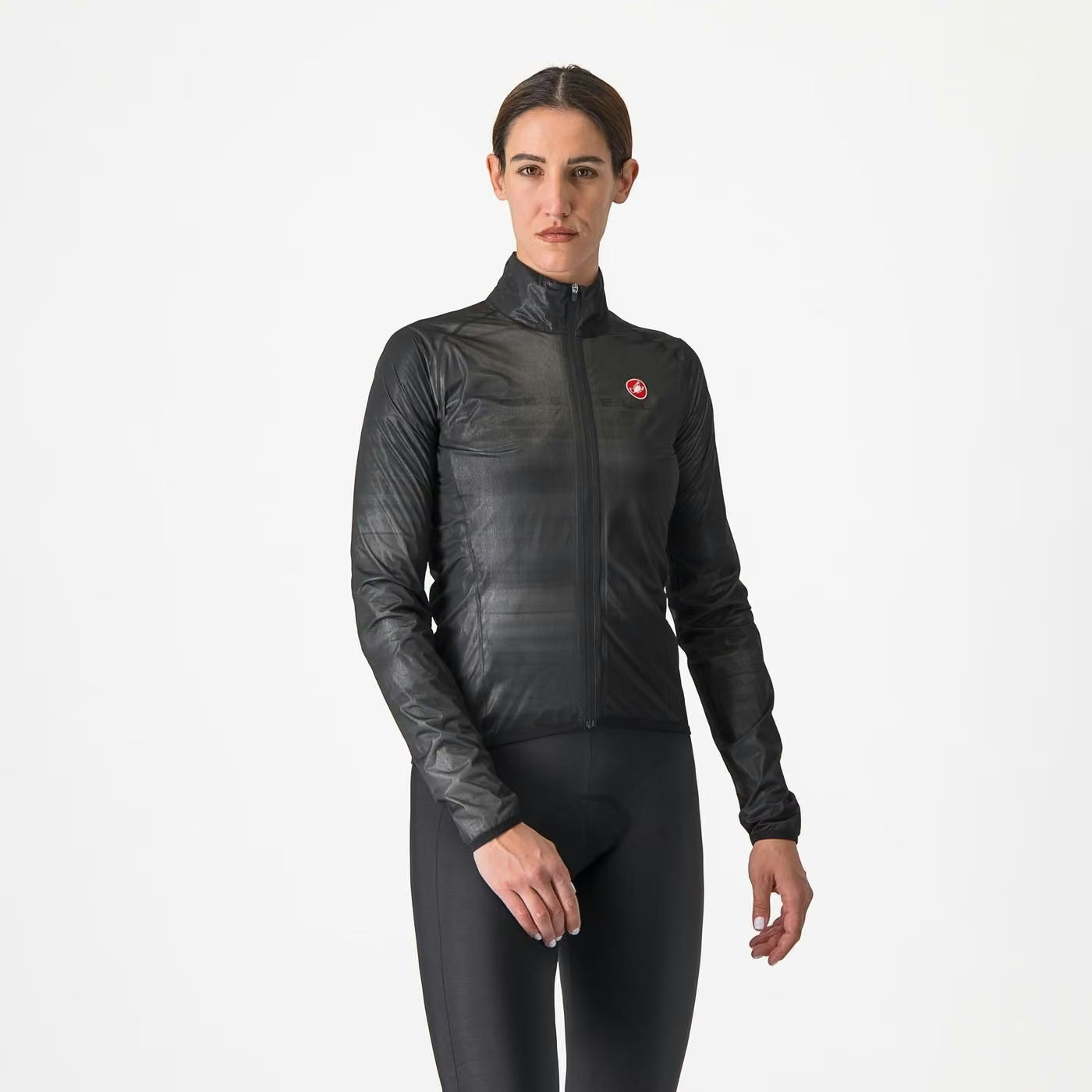 Castelli Squall Shell Jacket Women's Light Black / Silver Gr