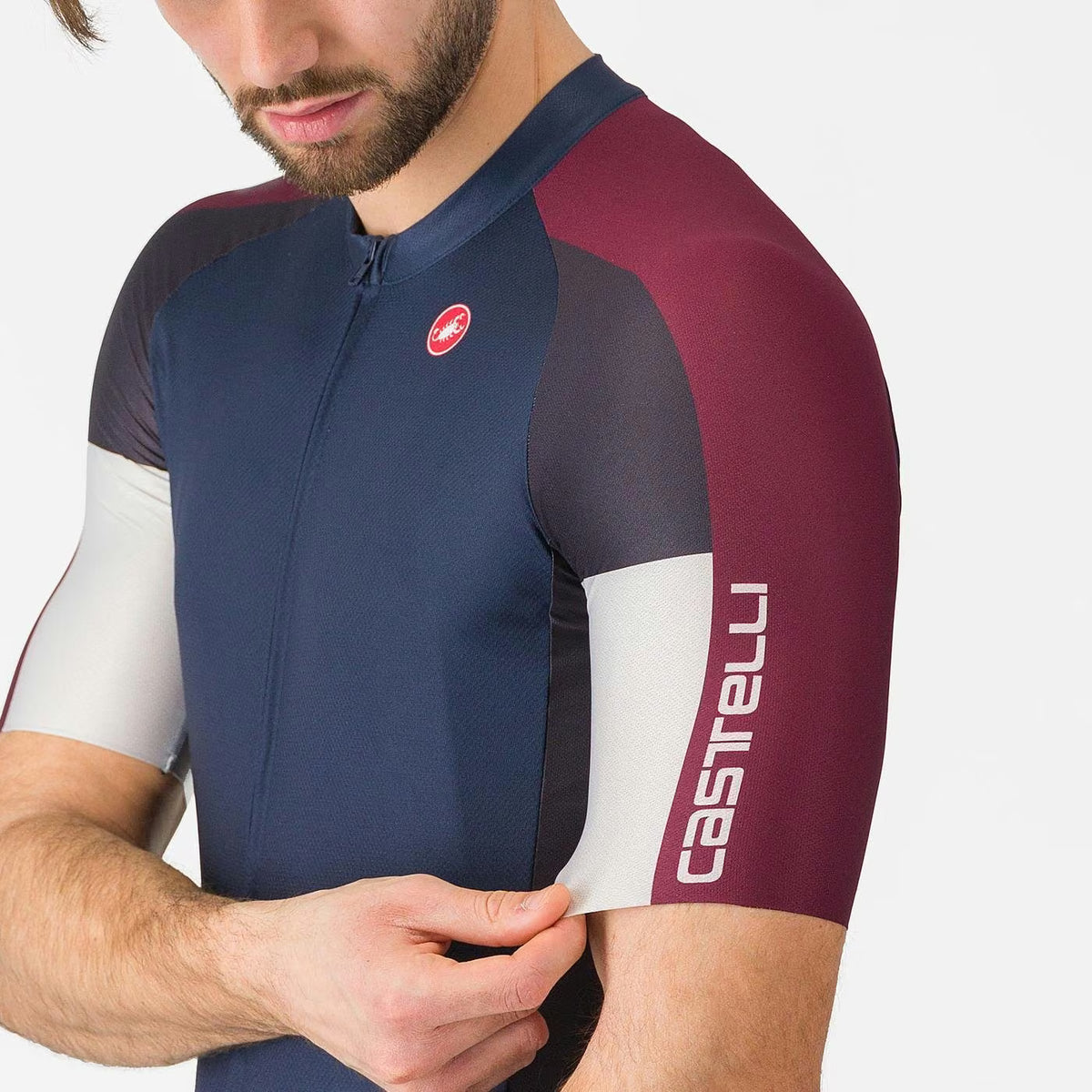Castelli Entrata 6 Jersey Belgian Blue