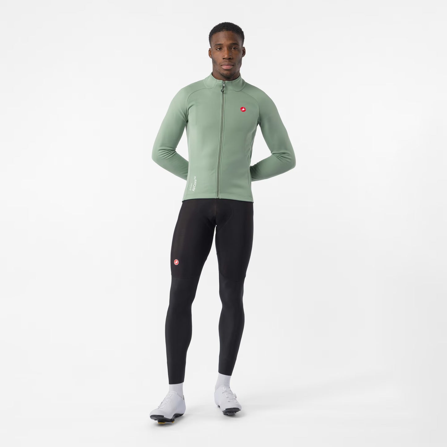 Castelli Competizione Jacket Men's Green Pepper
