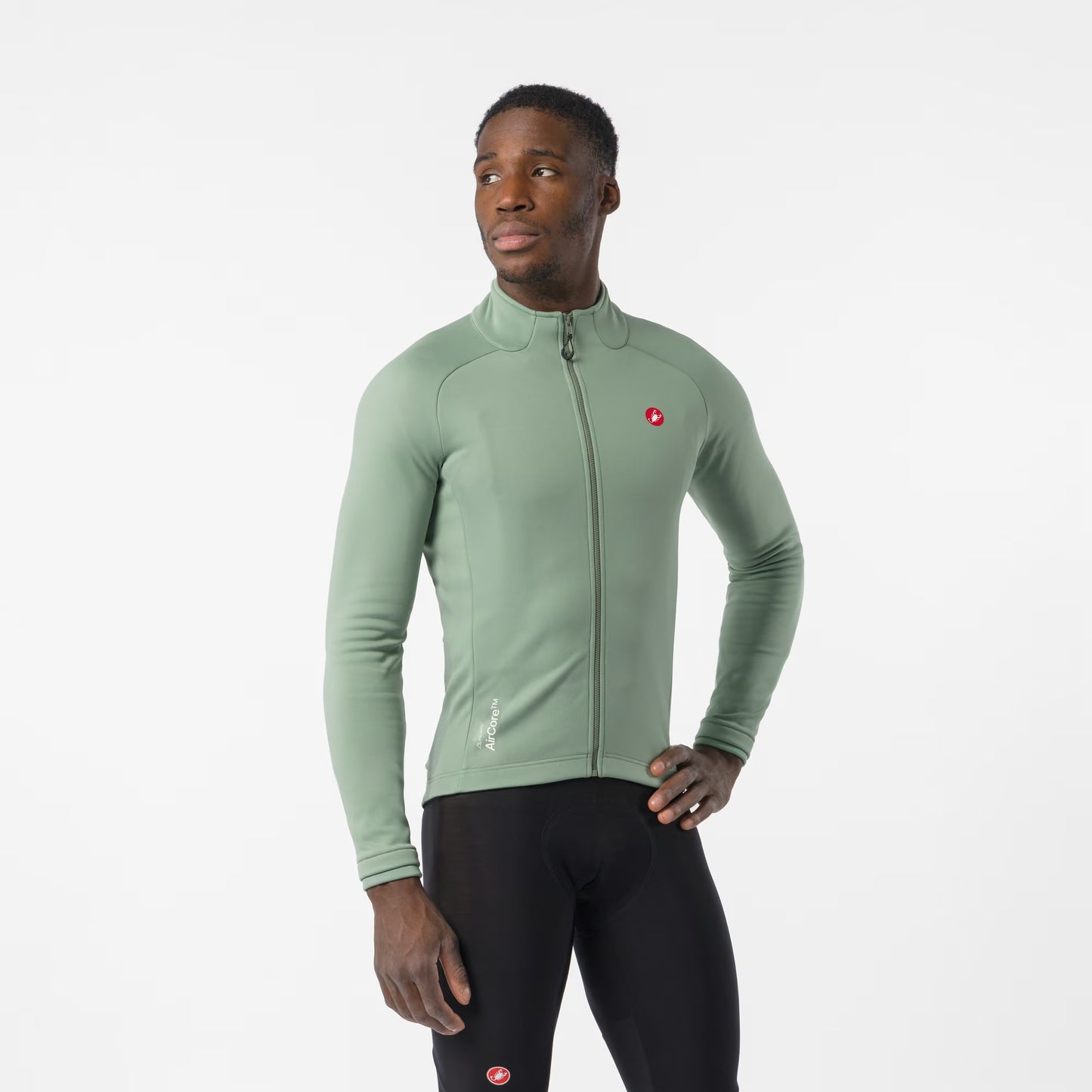 Castelli Competizione Jacket Men's Green Pepper