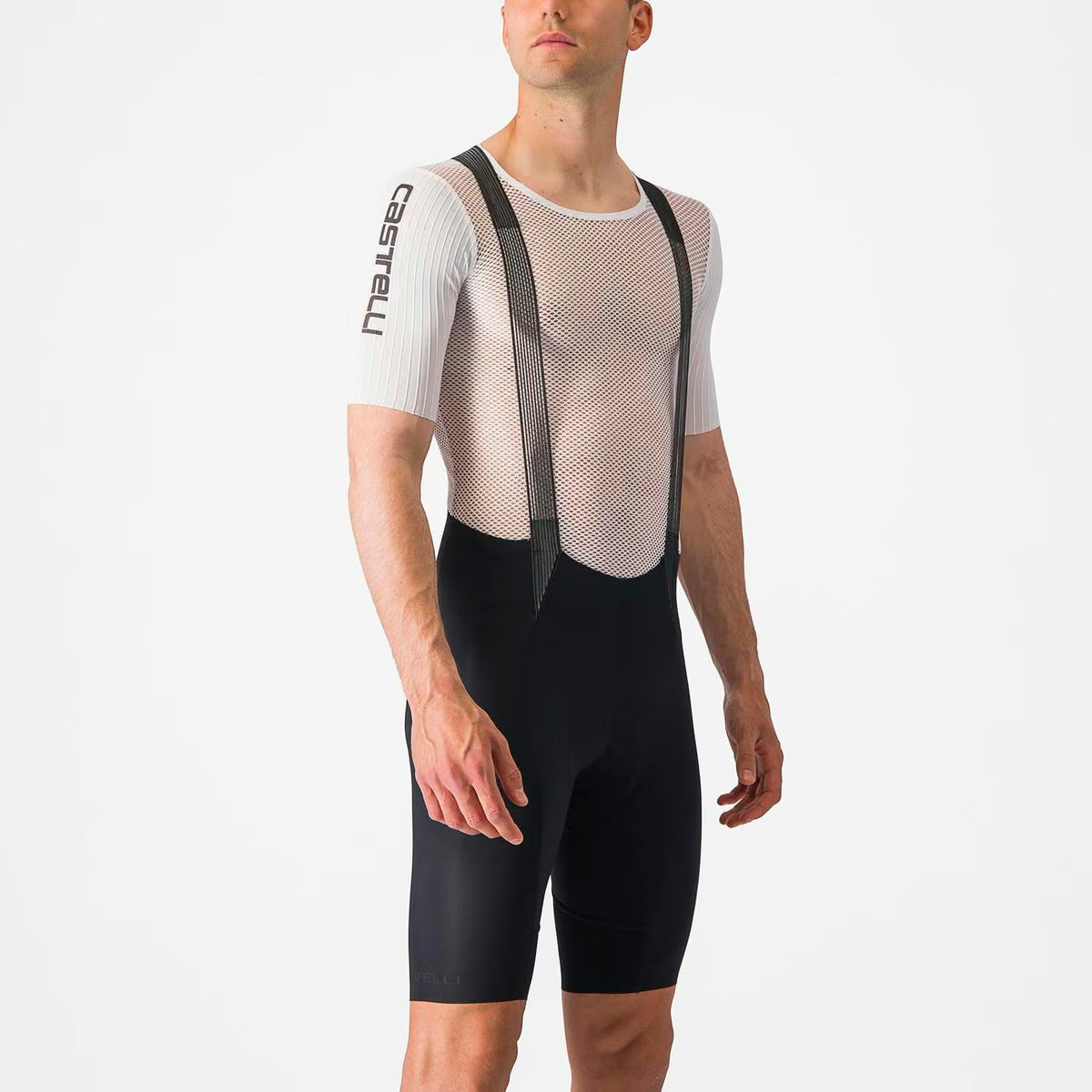 Castelli Bolero Mesh Short Sleeve Baselayer Men's White