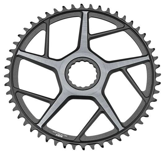 TRP 44T Chainring Sandblasted Black/Gun Metal Grey