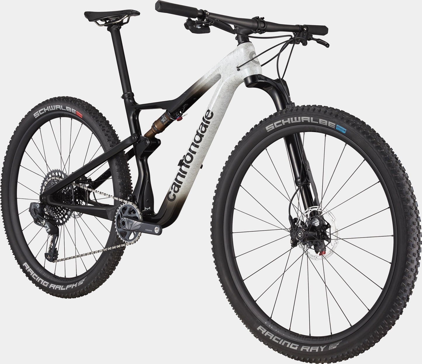 Cannondale Scalpel Hi-MOD XC Mountain Bike - Cashmere White / Jet Black