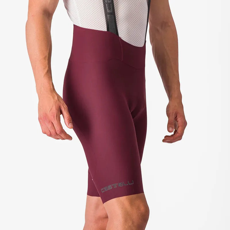 Castelli Espresso Men's Bibshort - Deep Bordeaux