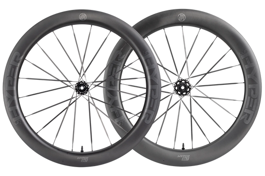 Lún: HYPER 3 D67 (60mm & 68mm) Disc Brake Carbon Wheelset - Matte finish with Laser etched logos