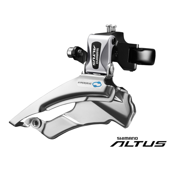 SHIMANO ALTUS FD-M313 FRONT DERAILLEUR HI-CLAMP DUAL-PULL 66-69