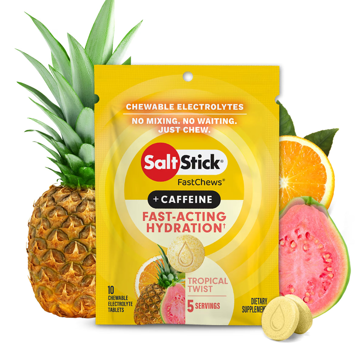 Saltstick Caffeine FastChews - Box